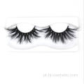 Qualidade Profissional 25mm Pestanas Falsas 5d Real Mink Lashes